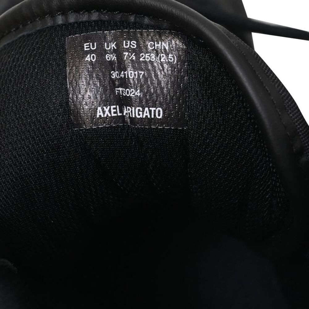 Axel Arigato Dice Hi Sneakers in Black Leather - Picture 9 of 10